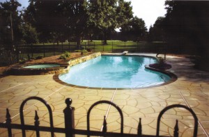 pool deck