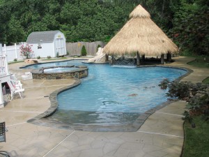 tropical resort themes for your maryland pool