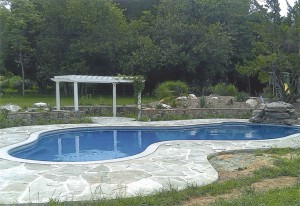 pool deck