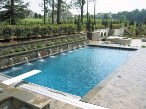 modern themes for your Maryland pool