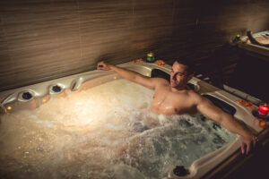 Sunrise Premiere Hot Tub Winter Benefits