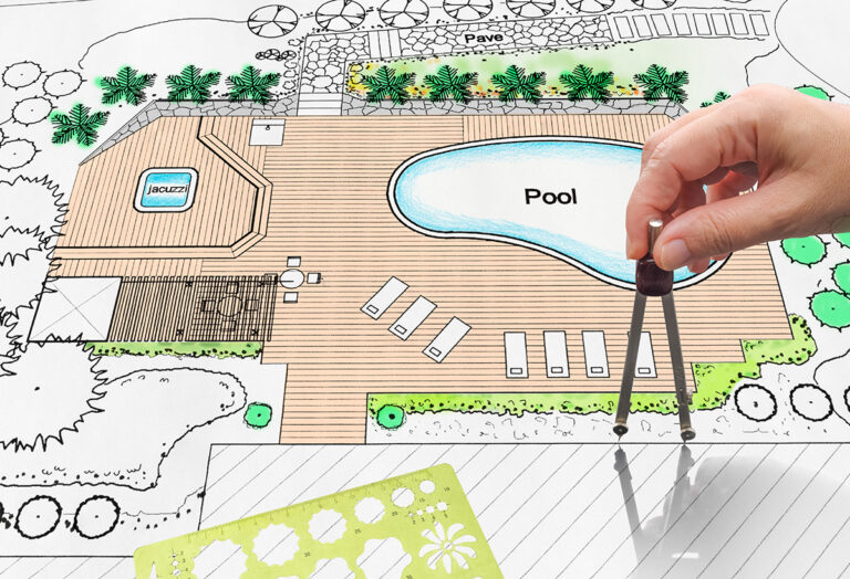 Sunrise Pools & Spas Measure for a Custom Swimming Pool