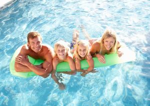 Sunrise Premiere Pool Builders Family-Friendly Pool Area